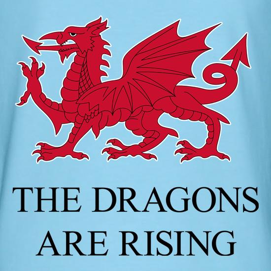 Wrexham The Dragons are Rising t shirt